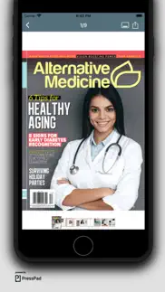 alternative medicine magazine iPhone Captures Décran 1