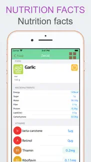food assistant iphone capturas de pantalla 3