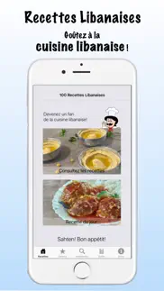 100 recettes libanaises iphone capturas de pantalla 1