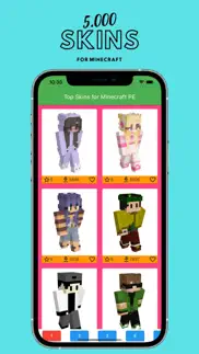 skins for minecraft pe iphone capturas de pantalla 1