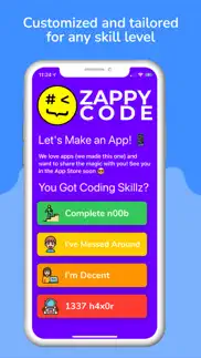 zappycode - coding at any age iphone images 4