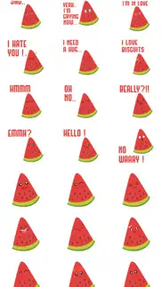 watermelon slices pop stickers iphone images 1