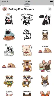 bulldog roar stickers iphone images 3