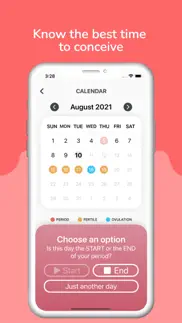 period tracker, cycle tracking iphone images 3