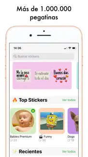 top stickers - sticker maker iphone capturas de pantalla 2