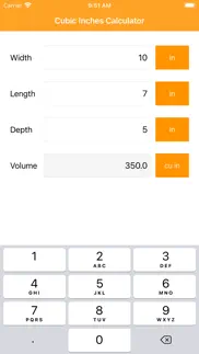 cubic inches calculator pro iphone images 1