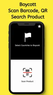 boycott, scan barcode, qr iPhone Captures Décran 1