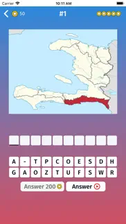 haiti: departments map game iphone images 1