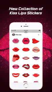 sexy kiss lips stickers iphone images 2