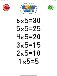 blobblewrite times tables ipad images 3