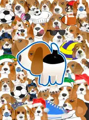 beagle bruno stickers ipad images 1