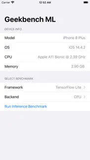 geekbench ml iphone images 1