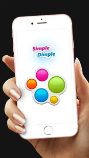 simple dimple - 3d fidget toy iphone resimleri 1