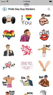 pride gay guy stickers iphone images 3
