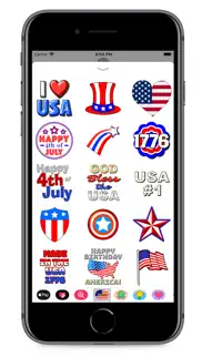 july 4th fun stickers iphone images 1