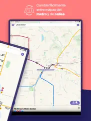 mapa interactivo de la metro ipad capturas de pantalla 2