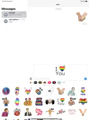 pride gay guy stickers ipad images 1