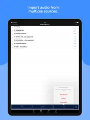 dictate2us record & transcribe ipad images 4