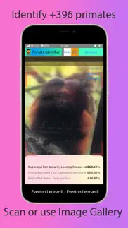 primate identifier iPhone Captures Décran 1