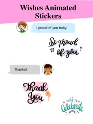 animated wishes stickers pack ipad images 1