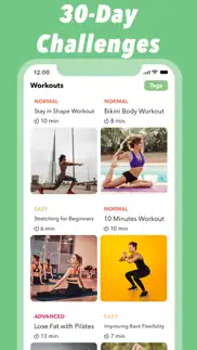 pilates exercises workout plan iphone capturas de pantalla 3