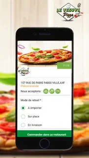 le vesuve pizza iphone images 2