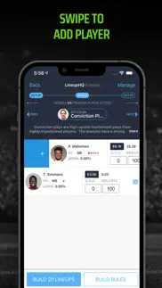 lineuphq for draftkings iphone images 3