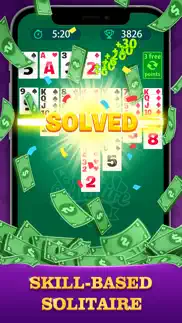 solitaire arena - win cash iphone images 2