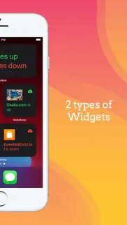 webmeter: track uptime widget iphone images 3