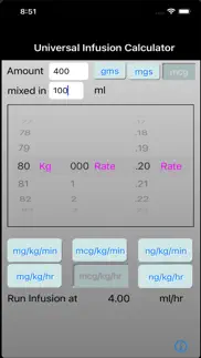 anesthesia infusion calculator iphone images 1