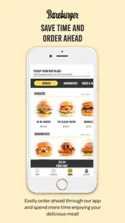 bareburger app iphone images 2