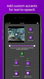 dubcut - video merger, add tts iPhone Captures Décran 1