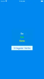 english v3 - irregular verbs iphone resimleri 1