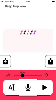word types - create music iPhone Captures Décran 2