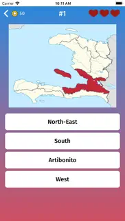 haiti: departments map game iphone images 2