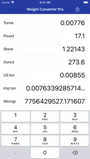 weight converter pro iphone images 2
