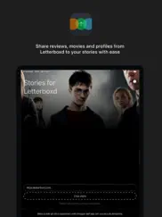 stories for letterboxd ipad capturas de pantalla 1