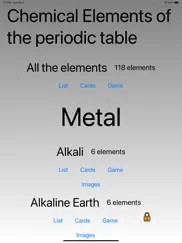 chemical elements - table ipad images 1