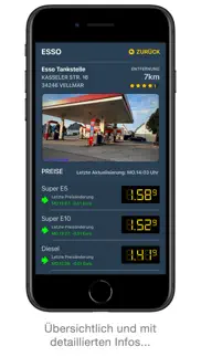 sprit widget -die neue tankapp iphone bildschirmfoto 4