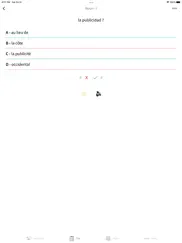 exercice de mots espagnols iPad Captures Décran 3
