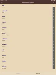 turkmen-english dictionary ipad images 3