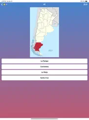 argentina: provinces map quiz ipad images 3