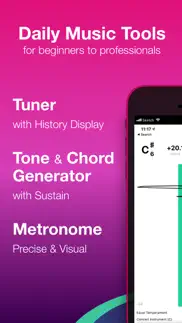 tunable – tuner & metronome iphone capturas de pantalla 2