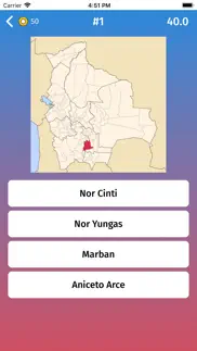 bolivia: provinces map quiz iphone images 3