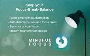 mindful focus - time awareness iPhone Captures Décran 2
