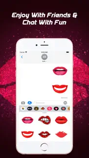 sexy kiss lips stickers iphone images 4