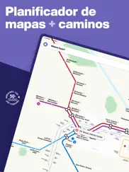 mapa interactivo de la metro ipad capturas de pantalla 1