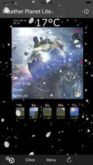 weather planet lite iphone resimleri 1