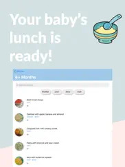 baby solids food tracker ipad capturas de pantalla 1