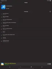 music library - mp3 player iPad Captures Décran 4